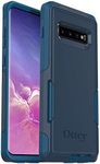 OtterBox Commuter Series Case for Galaxy S10+ - Retail Packaging - Bespoke Way (Blazer Blue/Stormy Seas Blue)