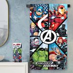 Sassoon Marvel Avenger Cotton Kids Bath Towel with Gift Box in 400 GSM- 60 cm x 120 cm