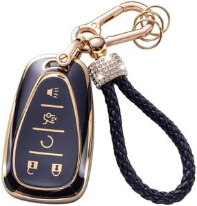 Gematay for Nissan Key Fob Cover with Keychain Lanyard, Soft TPU Key Fob Protector Shell Compatible with Nissan Altima Maxima 350Z Armada Quest Sentra Smart Key Case