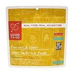 GOOD TO-GO Thai Style Curry | Dehydrated Backpacking and Camping Food | Lightweight | Easy to Prepare