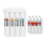 STIEBEL ELTRON Stream 5S Water Filter | 5-Stage UltraFiltration | Ideal for Municipal Water up to 300 PPM | UF + TDS Control | Non-Electric Tankless Purifier for Home & Office | 4 Free Cartridges