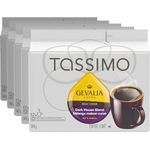 Tassimo Gevalia Dark Roast Coffee Single Serve T-Discs, 148g (5 Boxes of 12 T-Discs)