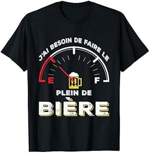 Faire Le Plein De Bière Humour Beer Bière Amis Homme Cadeau T-Shirt