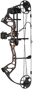 Bear Archery Royale Ready to Hunt Compound Bow Package for Adults and Youth, Right Hand, Break Up Country DNA