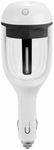 Car Humidifier, Car Essential Oil Diffuser, Portable Air Freshener, Personal Purifier, Mini Cool Mist Humidifier with 12V Charging Port, ABS Material, White