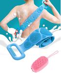 RUDRESHWAR Silicone Bath Body Brush Body Cleaner With Bubble Bath Brush Multi Color