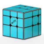 Cubelelo Drift 3x3 Mirror Blue (Magnetic) (Tiled) Speedcube | Premium New Version Shape-Shifting Puzzle with Stunning Looks, Buttery Smooth Turns & Durability | Ideal for Kids Boys Girls Ages 6 & up
