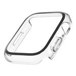 Belkin TemperedCurve Apple Watch Series 8 Screen Protector with Edge-to-Edge Coverage & Protective Bumper - Tempered Glass Screen Protector, Apple Watch Accessories - Clear