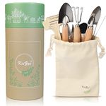 Indoor Garden Tools for Gardening - KiiZYS 12-Piece Small Garden Tools Set - Indoor Gardening Gifts for Women - Mini Gardening Hand Tools Indoor Plant Tools