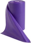 Super Exercise Band Purple Heavy Strength Latex Free Resistance Band Material in 24 Yard (75 ft.) Bulk Rolls. Home Gym Training for Physical Therapy, Pilates, Stretching, Yoga, and Strength Workouts.