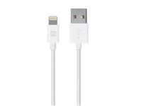 Monoprice Select Series Apple MFi Certified Lightning to USB Charge & Sync Cable, 6ft White for iPhone X, 8, 8 Plus, 7, 7 Plus, 6, 6 Plus, 5S, iPad Pro