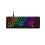 HyperX Alloy Origins 60 - USB-C Mechanical Gaming Keyboard - Ultra Compact 60% Form Factor - (Aqua Switch) - Double Shot Pbt Keycaps - RGB Led Backlit - Ngenuity Software Compatible (56R61AA#ABA)