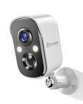 Techage Security Cameras Wireless Outdoor, 2K Battery Cameras for Home Security with AI Motion Detection, Color Night Vision, 2-Way Talk, Spotlight & Siren, IP66 Weatherproof, Local/Cloud Storage