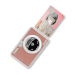 Canon Zoemini S Instant Camera & Photo Printer (Rose Gold) – A pocket-sized 8-megapixel camera printer with ring-light, selfie mirror and remote shutter. Instantly print sticky-backed photo of your m