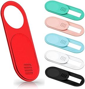 Ultra Thin Webcam Cover Slide, Phone Camera Cover Slide, Laptop Camera Privacy Cover Compatible with MacBook Air, Acer CB512, A515, Asus E410, Protect Your Privacy and Security (6 Colors Mixed)
