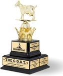 Large Custom Goat Trophy-G.O.A.T.-G