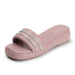 Denill Women's Vinyasa-Stone Candy Slipper (Peach) Uk-8