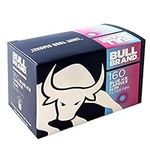 SA 160-3200 x BULL Brand BERRY & MENTHOL Cigarette CRUSHBALL Smoking BLUE ICE Capsule Tobacco Fusion 6mm SLIM Filter Tips UK (1 x Pack BLUE ICE (160 CRUSHBALL Tips Clear Pack))