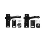 RV Designer E2857, Screen Door Latch and Handle Kit, 2-Pack, Amerimax - Right Hand, Entry Door Hardware