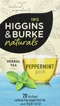 Higgins & Burke Herbal Tea, Peppermint, 20 Count