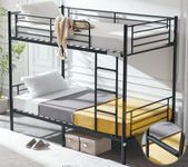 VINGLI Bunk Bed Twin Over Twin for 