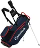 TaylorMade Golf PRO Stand Bag Navy/RED