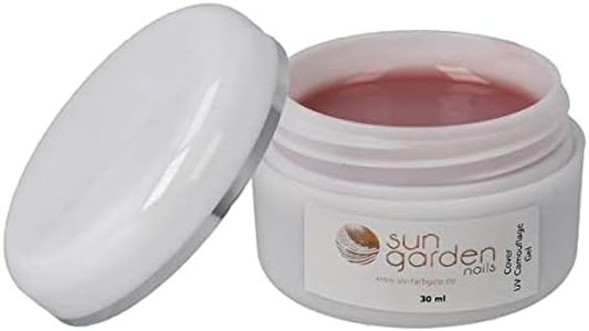 Gel de COVER UV 30 ml - Gel de uñas de camuflaje rosa - construcción de endurecimiento LED NUDE - diseño y arte