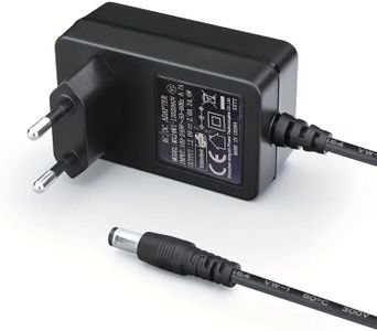 CABLEPELADO Alimentador 20V 1A, Adaptador de Corriente, Fuente de alimentación 20V 1A, Alimentador de Pared 20V 1A, Cargador 20V, Adaptador Alimentación, Conector DC 5.5 x 2.5 mm, Negro 1A