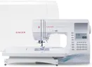 SINGER Quantum Stylist 9960 Computerized Sewing & Quilting Machine with Extension Table & Accessory Kit | 600 built-in stitches & Lettering, Full Metal Frame, LED Light & High-End Touch buttons