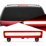 Auto Dynasty 3D LED Bar Red Housing Third 3rd Tail Brake Light Stop Lamp Compatible with Chevy Suburban Tahoe GMC Yukon XL 00-06