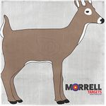 Morrell Targets Full Size Deer Polypropylene Archery Target Face NASP/IBO Size, Multi