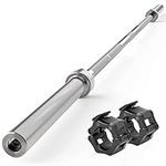 SereneLife Olympic Chrome Barbell B
