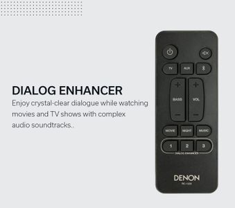 Denon DHT-S316 Soundbar with Wireless Subwoofer – Home Theater Audio