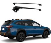 ROKIOTOEX Cobra Roof Rack Crossbars Fit for 2022-2025 Subar-u Outback Wilderness Raised Side Rails, Cross Bars for Rooftop Cargo Box Luggage, Ski Board, Bike Carrier – Black CJ4035