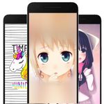Girls Wallpapers:Cute backgrounds & lock screens