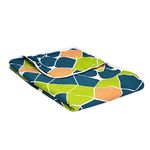 Divine Casa 120 GSM Microfiber Reversible Lightweight Elliptical Single Bed Dohar AC Blanket - Acid Lime (Size 140 x 210 cm or 55 x 83 inch)