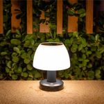 Orihome® Cordless Rechargeable Table Lamp, USB & Solar Charging, Wireless Portable Light, Dimmable Warm White, IP54 Waterproof – Perfect for Indoor Outdoor, Camping, Patio, Bedroom, Restaurant, Bar