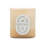 Paddywax Candles VS1004 Vista Collection Scented Candle, 12-Ounce, Worn Leather & Smoke, 12 Ounces