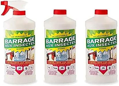 Lot de 3 Barrages aux Insectes - Eradiquer les insectes volants et rampants dans votre habitation - Best of TV