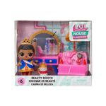 L.O.L. Surprise OMG House of Surprises Playset - BEAUTY BOOTH - Includes 3''/7.6cm Her Majesty Doll with 8 Surprises - For Collectors & Kids from Ages 4+
