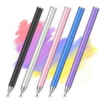 QESSUVNC 5pcs Stylus Pen Touch Pen Ipad Dabbers Phone Pen Ipad Pen Tablet Stylus Touch Screen Pen Ipad Touch Screen Pen Tablet Pen Phone Stylus Pens Stylus Pens For Touch Screens Phone Dabber (B)