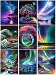 9 Pack Landscape Diamond Painting K