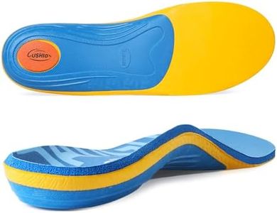 3ANGNI Heavy Duty Support Plantar Fasciitis Orthotic Insoles - 220+ LBS Arch Support, Relieve Flat Feet, Heel Pain, Overpronation, Shock Absorbing and Breathable Insoles, Suitable for Men and Women