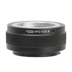 Fotga M42-EOSR Lens Mount Adapter Ring for M42 Screw Lens to Canon EOS R RP R5 R6 RF Mount Mirrorless Camera