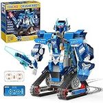 EDUCIRO Robot Building Toys for 8 9 10 11 12 13 14 Year Old Boys Girls Kids Gift Idea (477 Pieces), Remote Control & APP Programmable Robot Kit Boy Toys Building Set, Compatible with Lego Brick