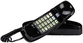 AT&T 210 Corded Phone, Black, 1 Handset