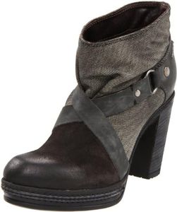 Diesel Women's Nels Ankle Boot, Anthracite, 7