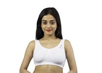 2402 Starters Teenager Girls Cotton Non Padded Bra (Small ; White)