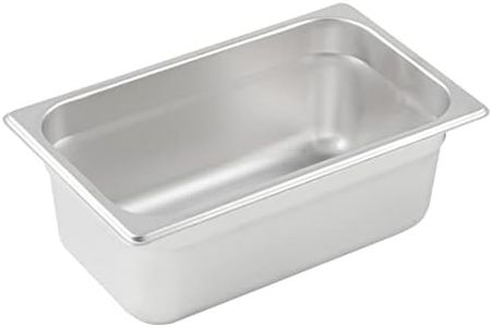 Winco SPJL-404 Anti-Jamming Steam Pan, 1/4 by 4-Inch, Standard Weight