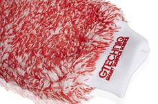 Gtechniq WM2 Microfibre Wash Mitt - Ultra Low Friction Washcloth, Soft Glide Minimises Swirl Marks - Holds Maximum Volume Of Soap Suds, 100% Split Varied Length Polyester Strands For A Quick Easy Wash